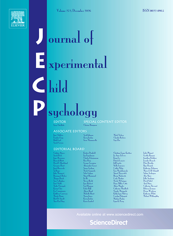 Journal of Experimental Child Psychology